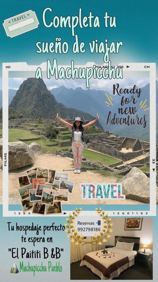 Paititi Classic Machu Picchu Exteriör bild